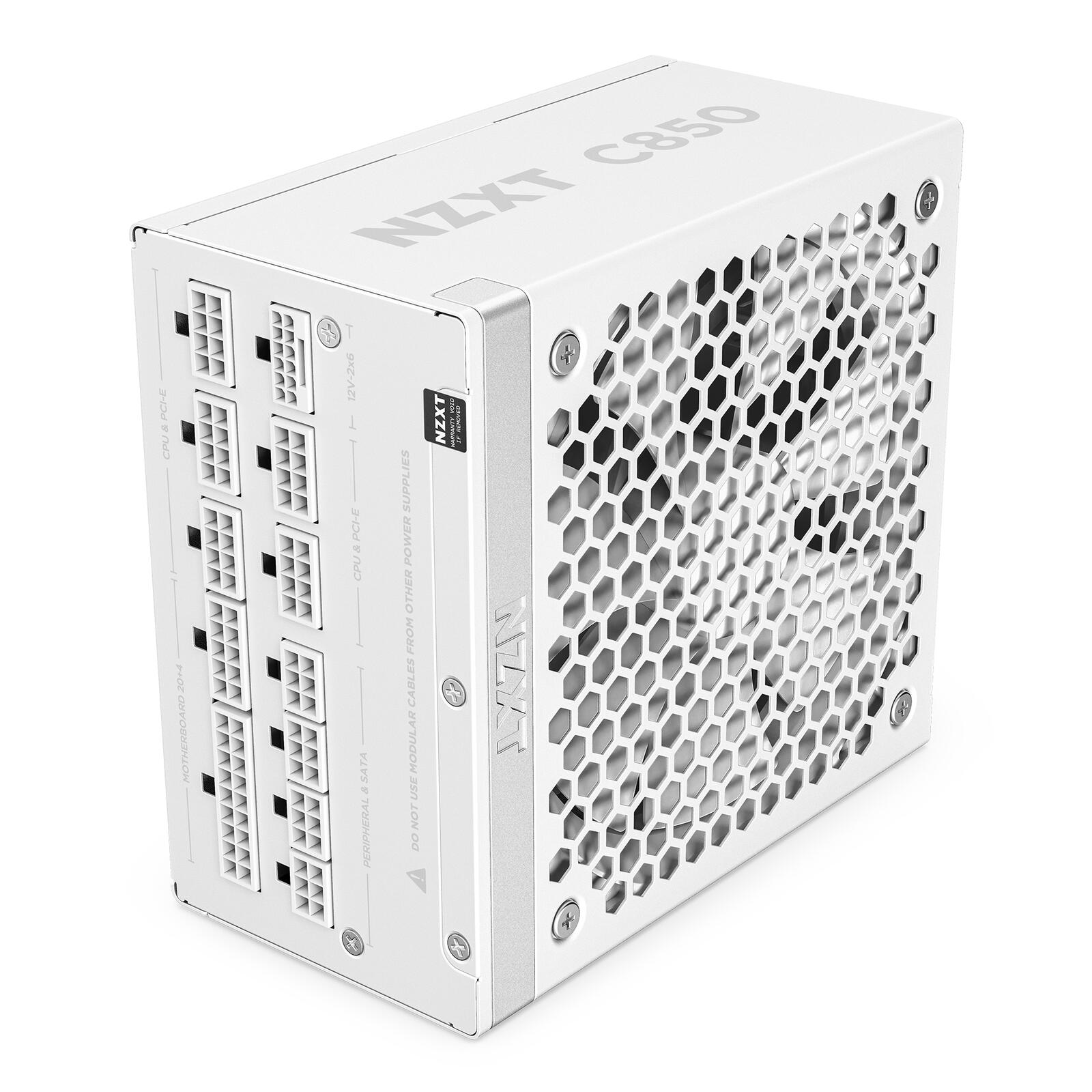 NZXT C850 Gold ATX 3.1 - Netzteil Weiß