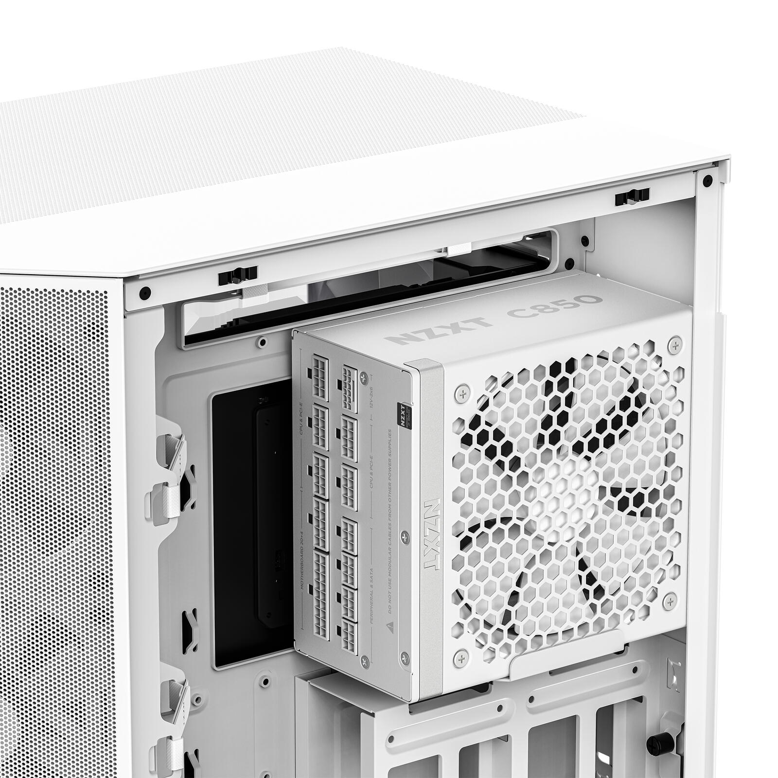 NZXT C850 Gold ATX 3.1 - Netzteil Weiß