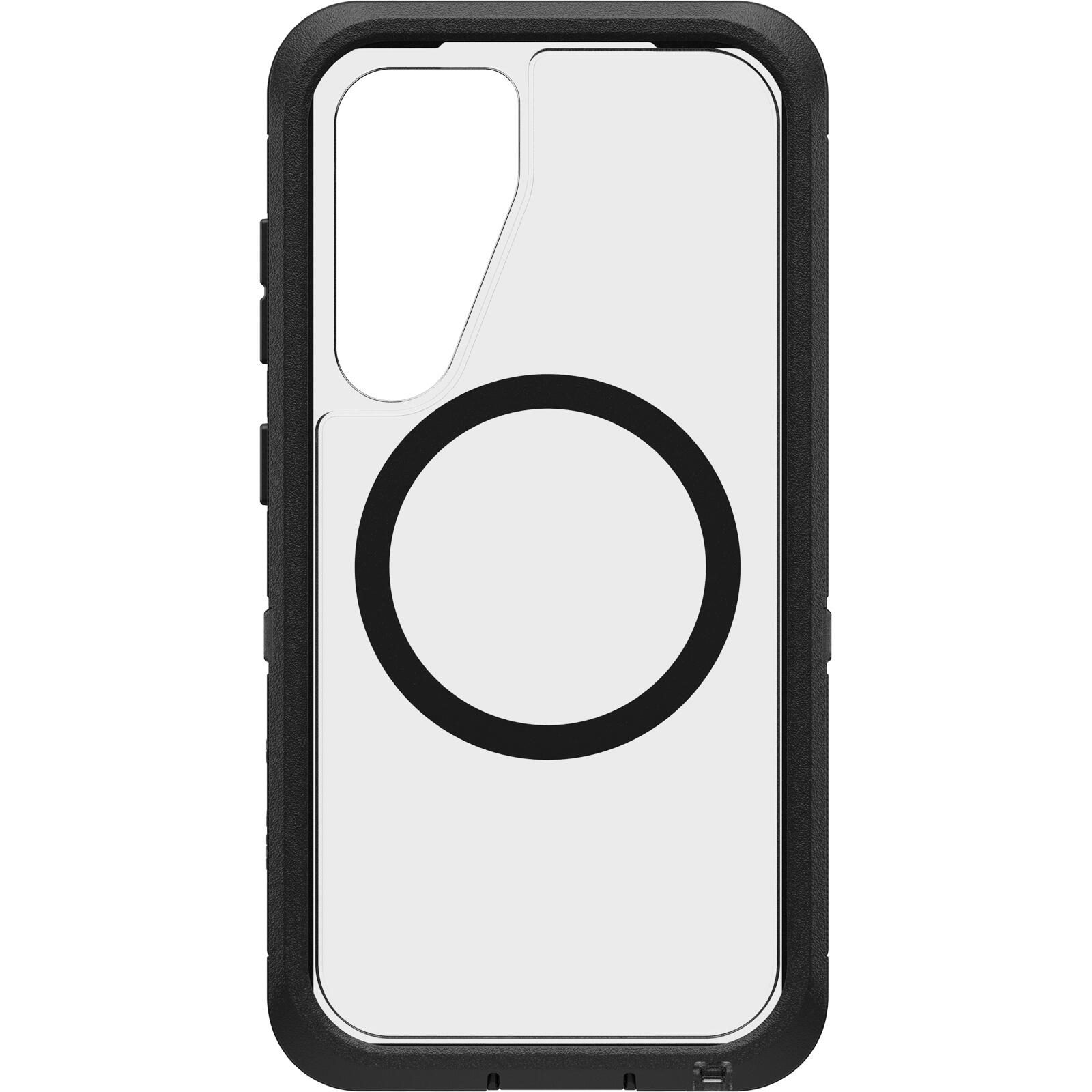 OtterBox Defender XT Clear Magnets Schutzhülle für Samsung Galaxy S25 Dark Side - clear/black