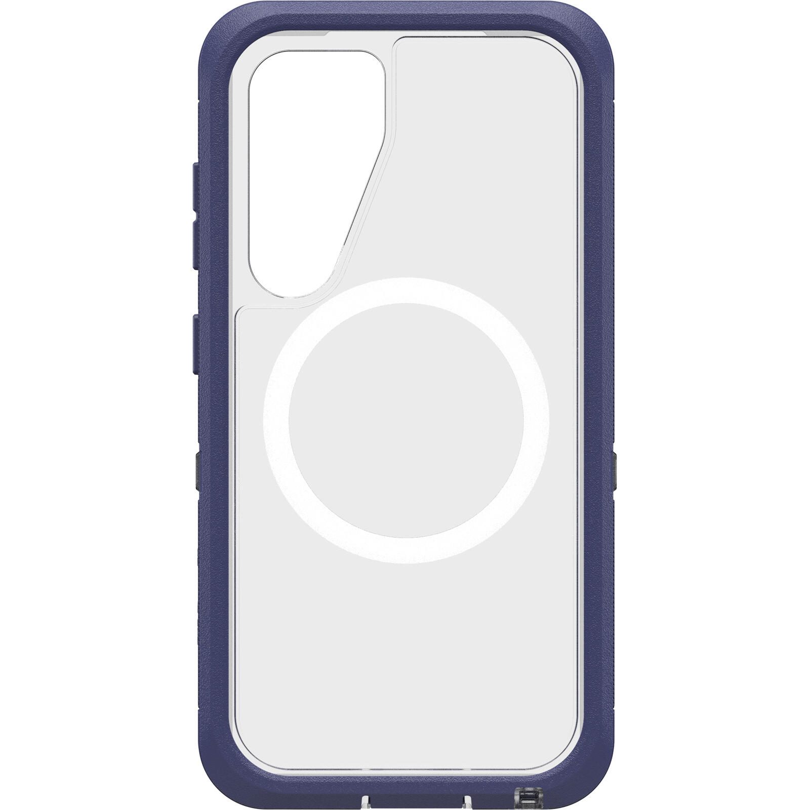 OtterBox Defender XT Clear Magnets Schutzhülle für Samsung Galaxy S25 Violet Thunder - clear/purple