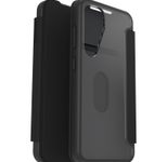OtterBox React Folio Schutzhülle für Samsung Galaxy S25 Black Crystal - clear/black