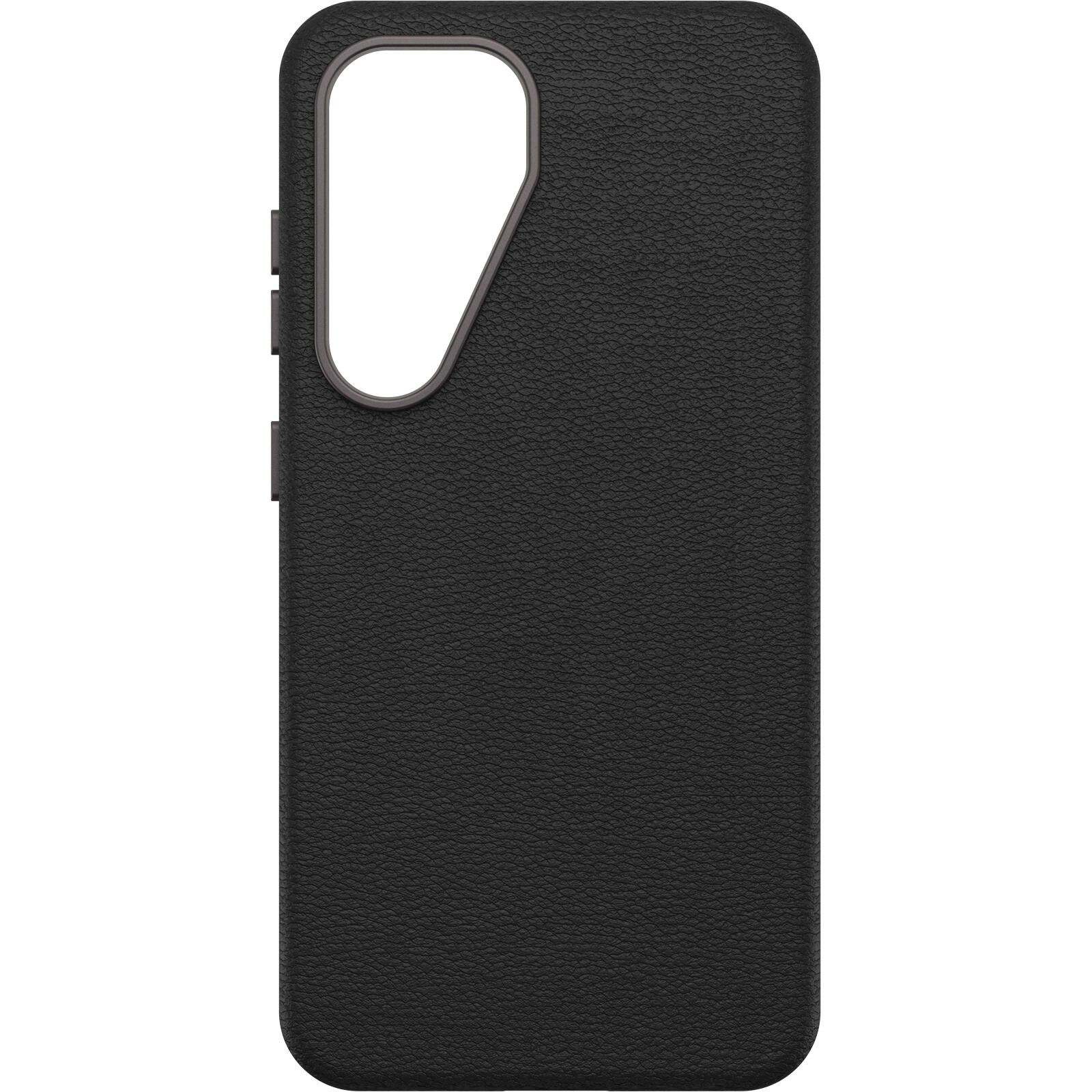OtterBox Symmetry Cactus Leather Schutzhülle für Samsung Galaxy S25 Noir Ash - black