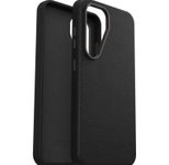 OtterBox Symmetry Cactus Leather Schutzhülle für Samsung Galaxy S25 Noir Ash - black