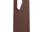 OtterBox Symmetry Cactus Leather Schutzhülle für Samsung Galaxy S25 Rich Adove - brown