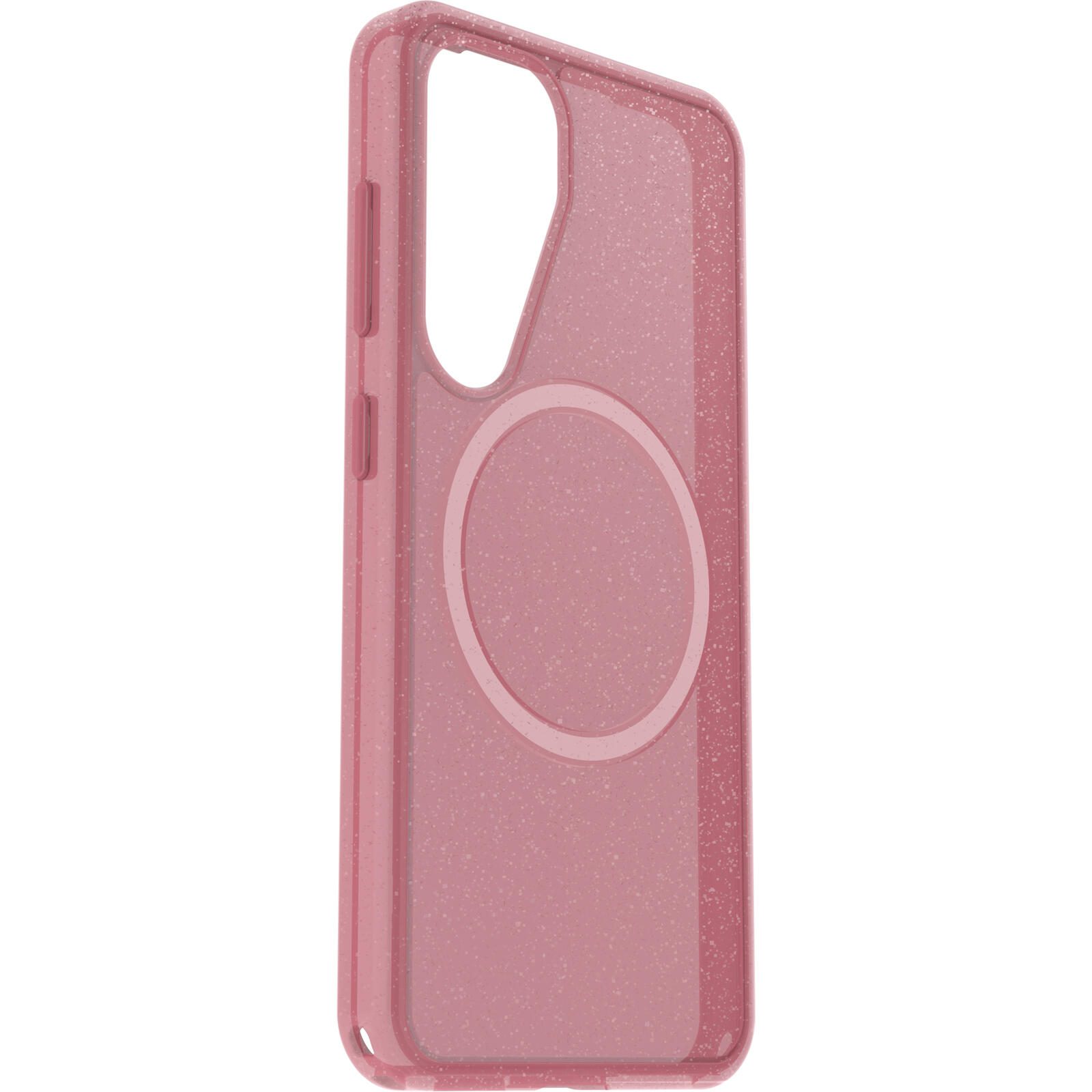 OtterBox Symmetry Clear Magnets Schutzhülle für Samsung Galaxy S25 Thimbleberry - pink