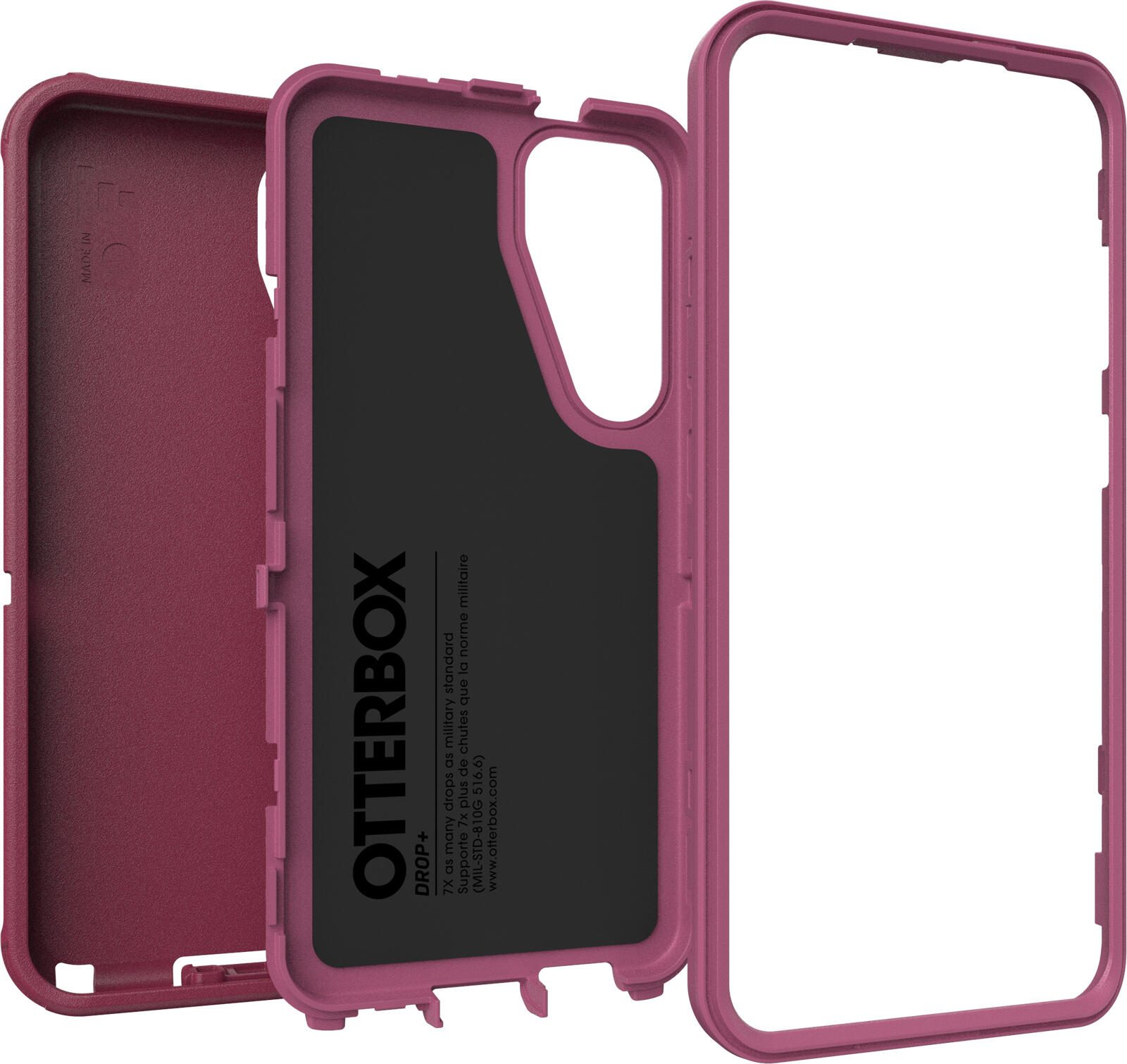OtterBox Defender Schutzhülle für Samsung Galaxy S25+ Foxberry - pink
