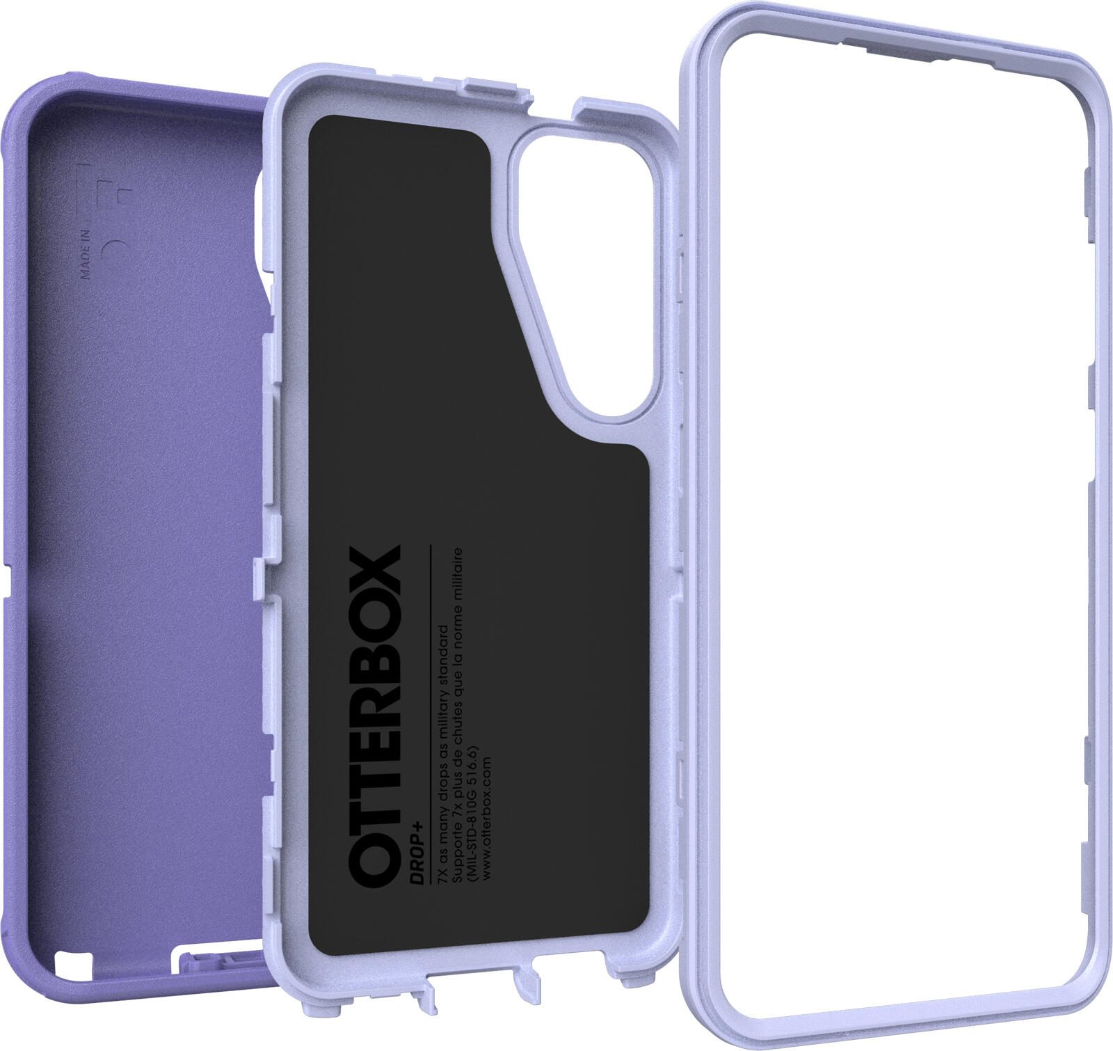 OtterBox Defender Schutzhülle für Samsung Galaxy S25+ Mountain Majesty - violett