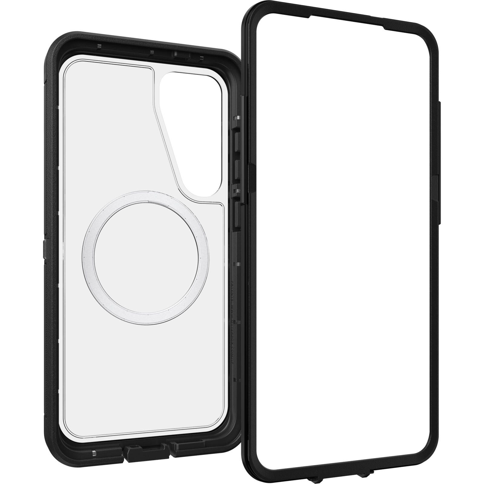 OtterBox Defender XT Clear Magnets Schutzhülle für Samsung Galaxy S25+ Dark Side - clear/black