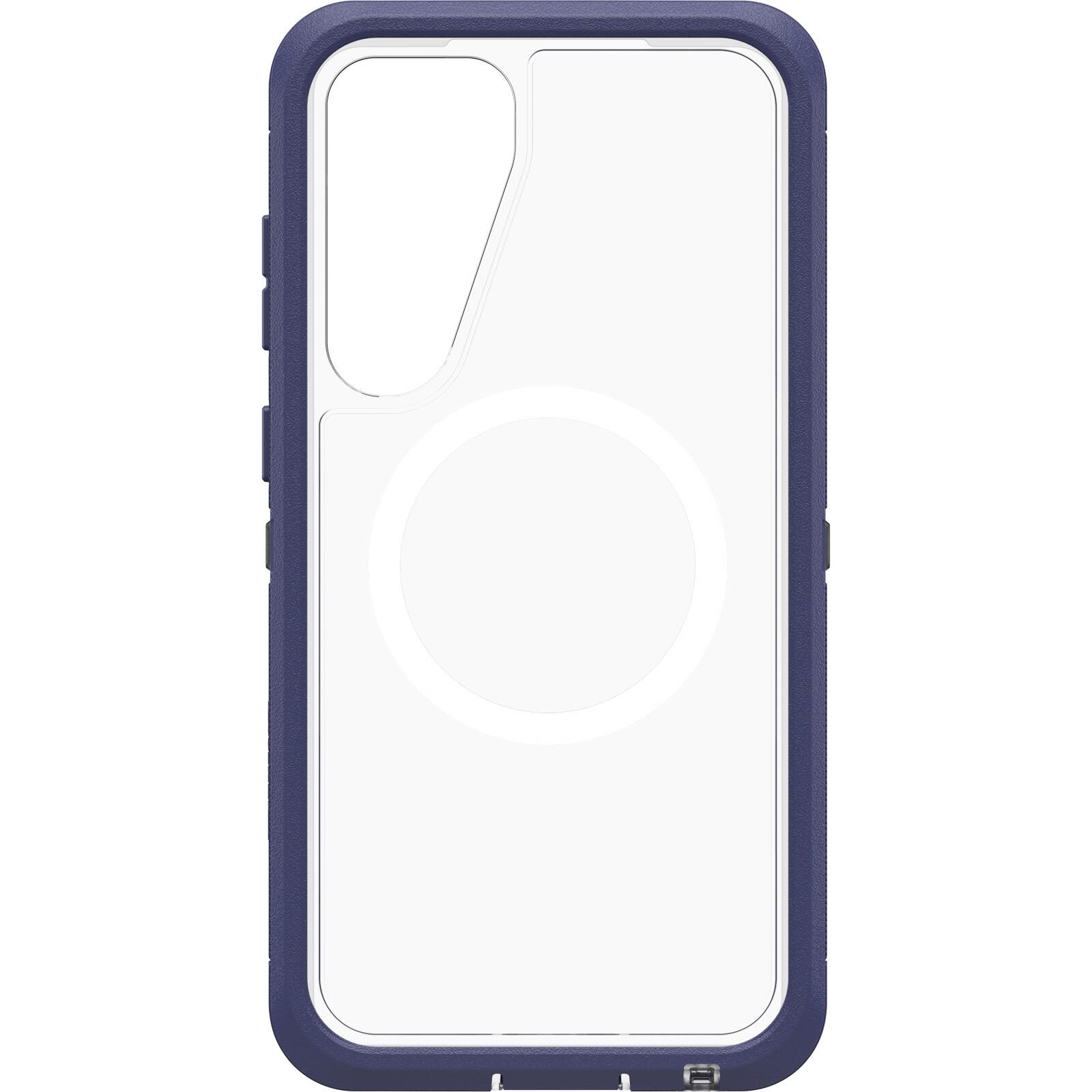 OtterBox Defender XT Clear Magnets Schutzhülle für Samsung Galaxy S25+ Violet Thunder - clear/purple