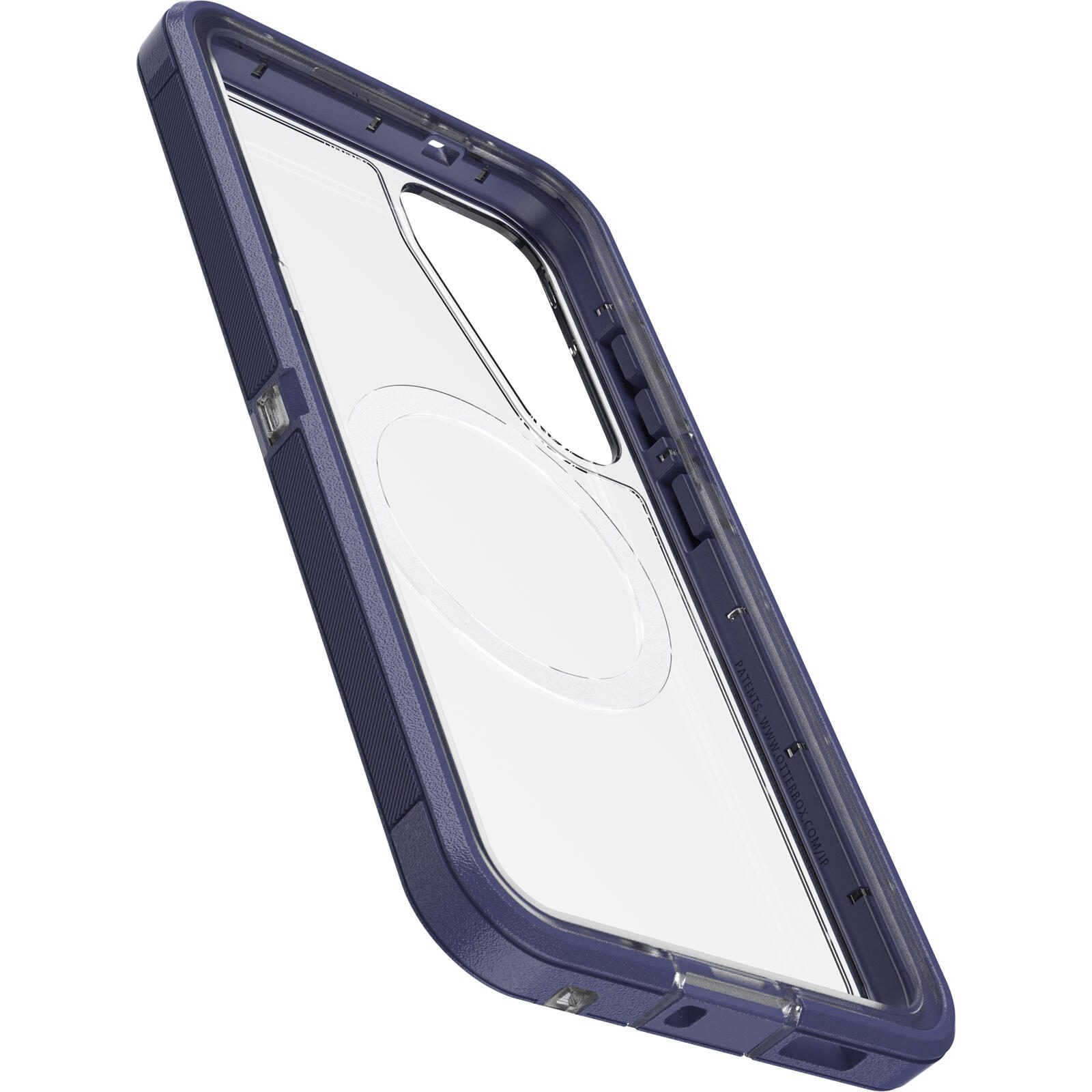 OtterBox Defender XT Clear Magnets Schutzhülle für Samsung Galaxy S25+ Violet Thunder - clear/purple