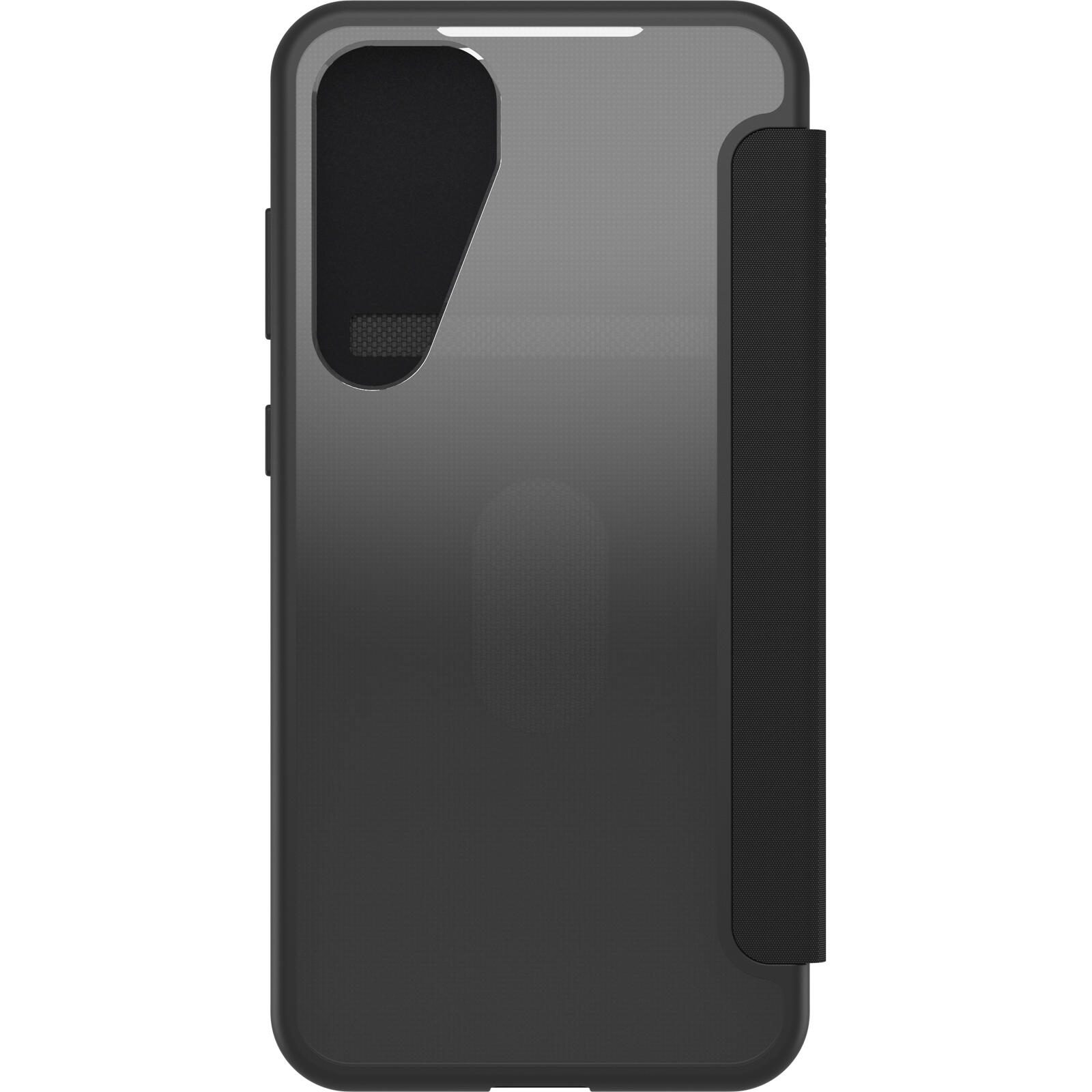 OtterBox React Folio Schutzhülle für Samsung Galaxy S25+ Black Crystal - clear/black