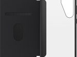 OtterBox React Folio Schutzhülle für Samsung Galaxy S25+ Black Crystal - clear/black