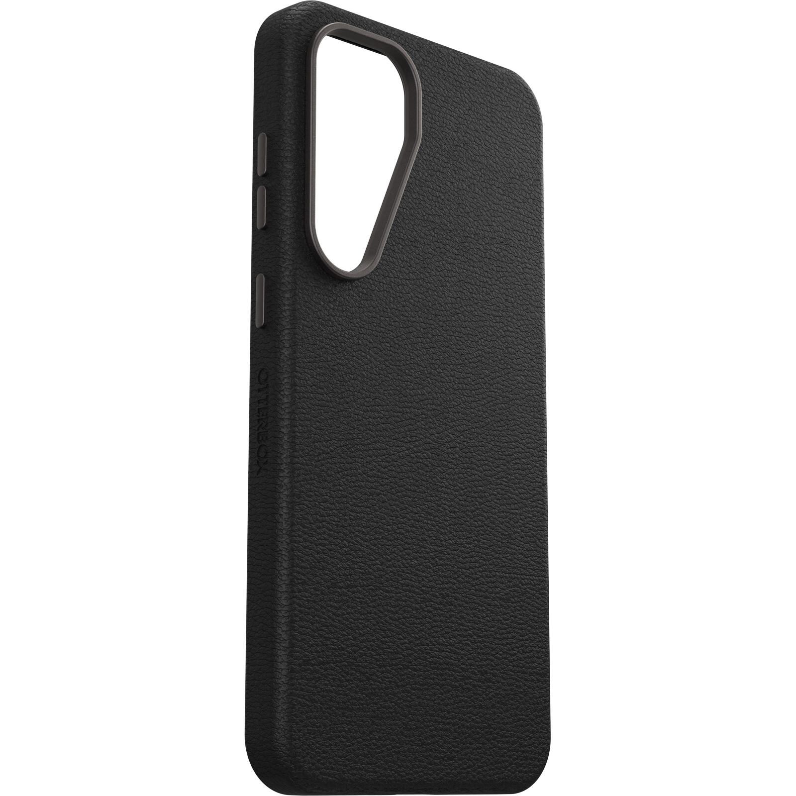 OtterBox Symmetry Cactus Leather Schutzhülle für Samsung Galaxy S25+ Noir Ash - black