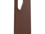 OtterBox Symmetry Cactus Leather Schutzhülle für Samsung Galaxy S25+ Rich Adove - brown