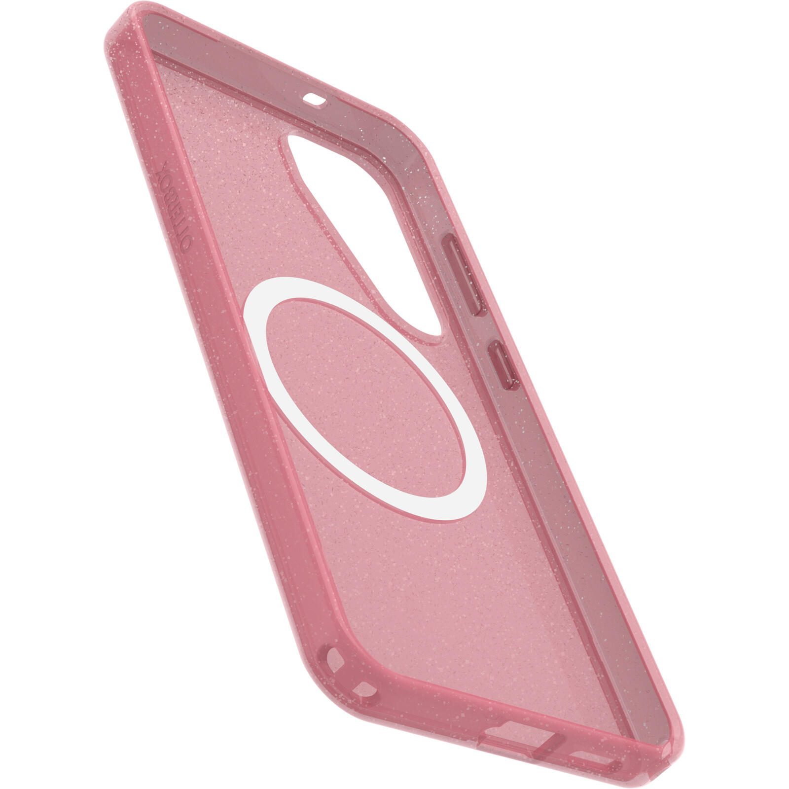OtterBox Symmetry Clear Magnets Schutzhülle für Samsung Galaxy S25+ Thimbleberry - pink