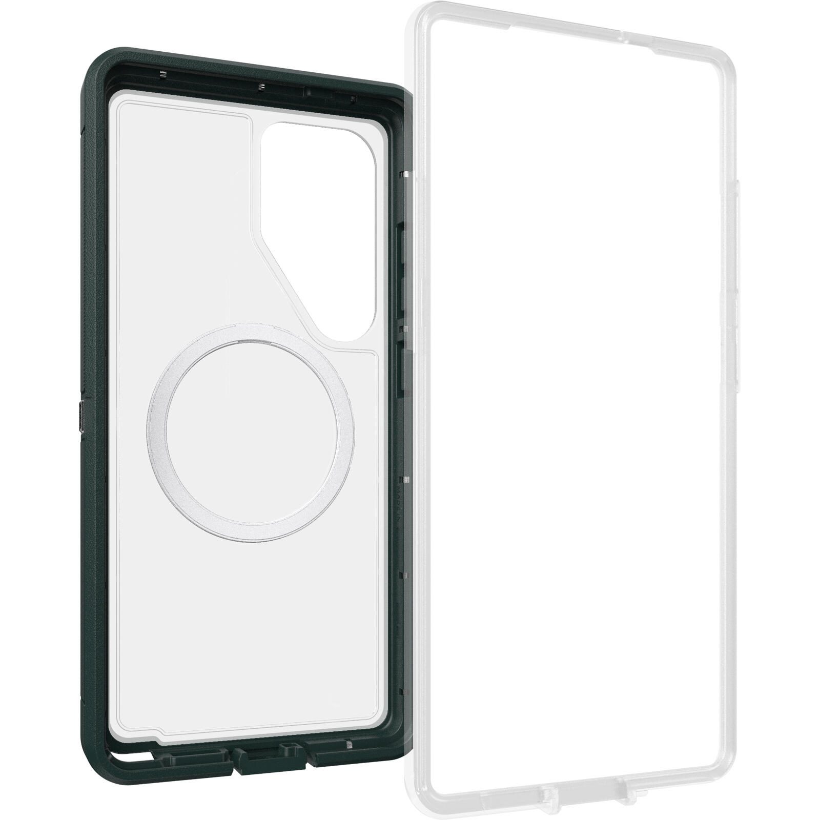 OtterBox Defender XT Clear Magnets Schutzhülle für Samsung Galaxy S25 Ultra Jubilee - green