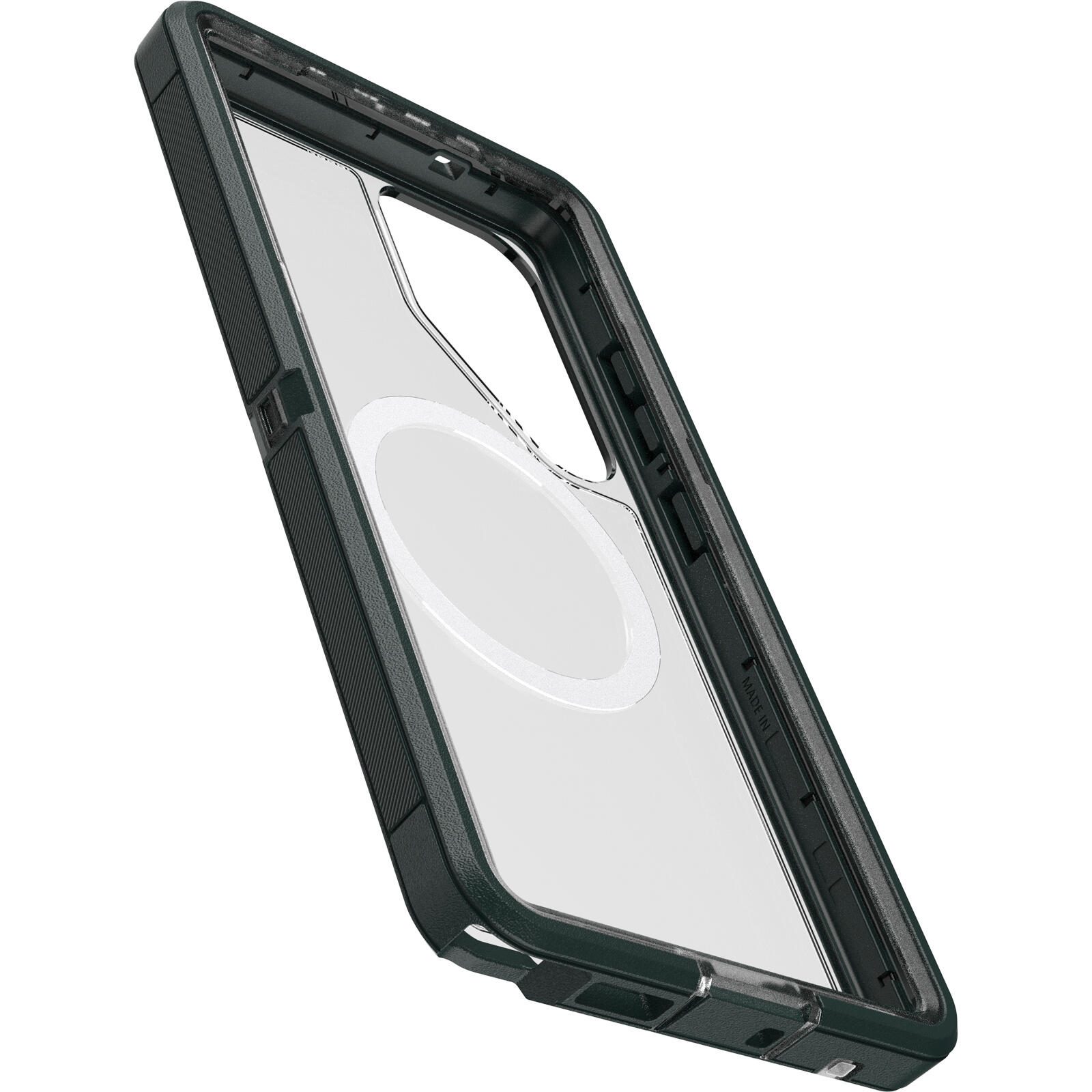 OtterBox Defender XT Clear Magnets Schutzhülle für Samsung Galaxy S25 Ultra Jubilee - green