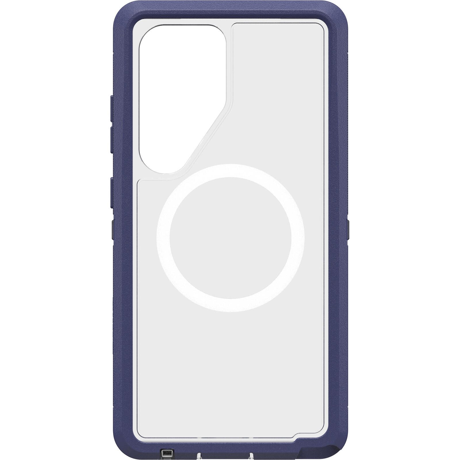 OtterBox Defender XT Clear Magnets Schutzhülle für Samsung Galaxy S25 Ultra Violet Thunder - clear/purple