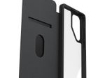 OtterBox React Folio Schutzhülle für Samsung Galaxy S25 Ultra Black Crystal - clear/black
