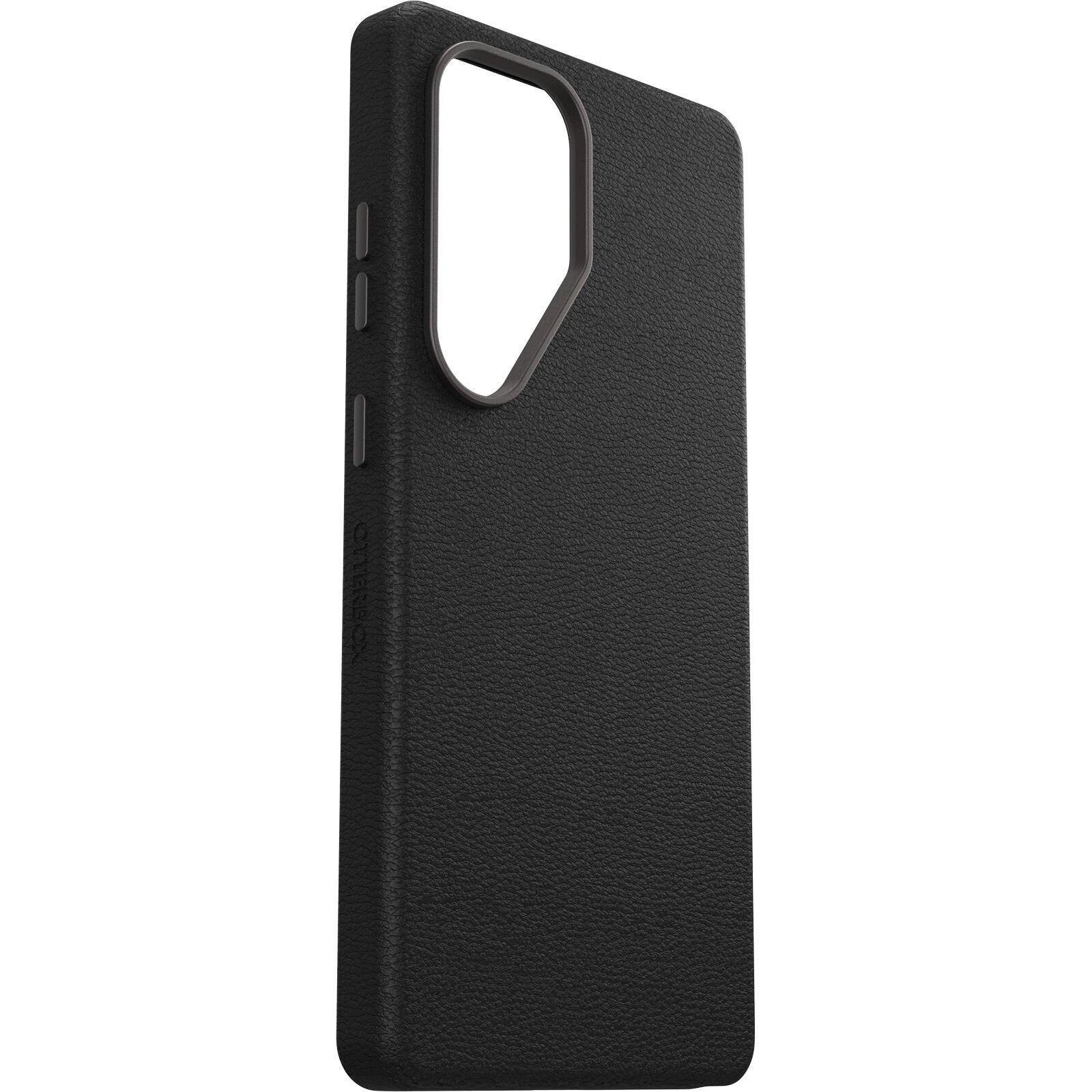 OtterBox Symmetry Cactus Leather Schutzhülle für Samsung Galaxy S25 Ultra Noir Ash - black