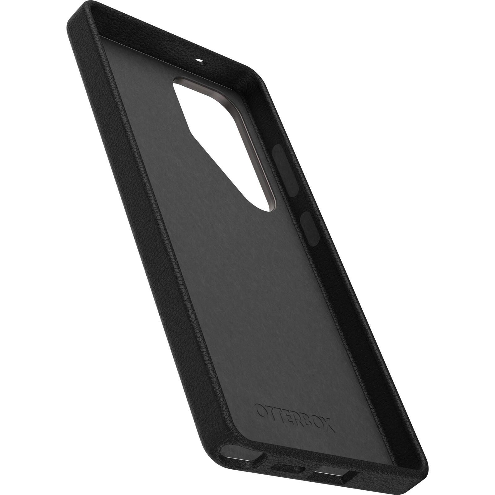 OtterBox Symmetry Cactus Leather Schutzhülle für Samsung Galaxy S25 Ultra Noir Ash - black