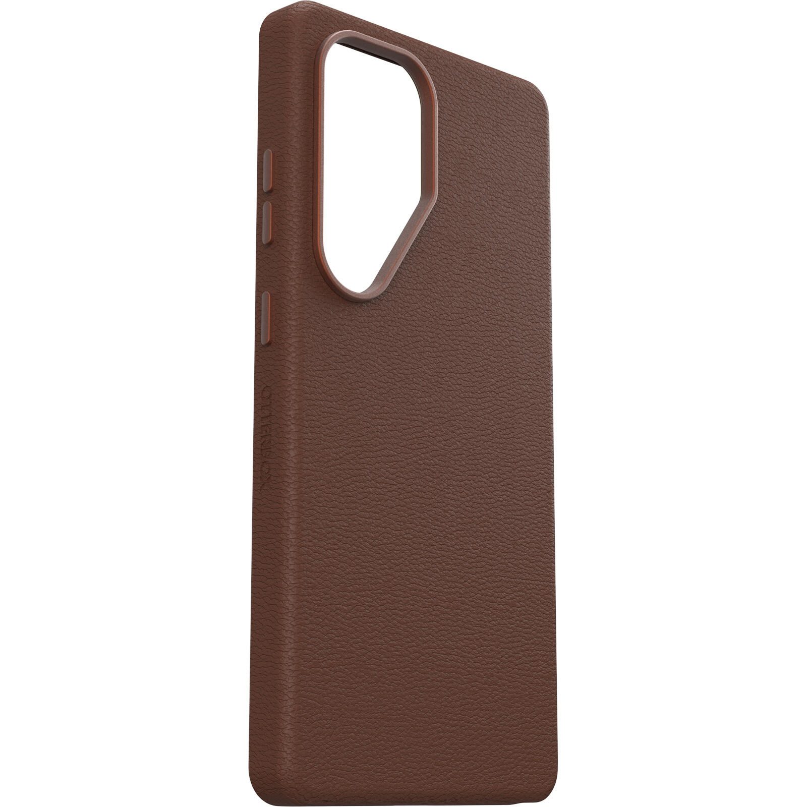 OtterBox Symmetry Cactus Leather Schutzhülle für Samsung Galaxy S25 Ultra Rich Adove - brown
