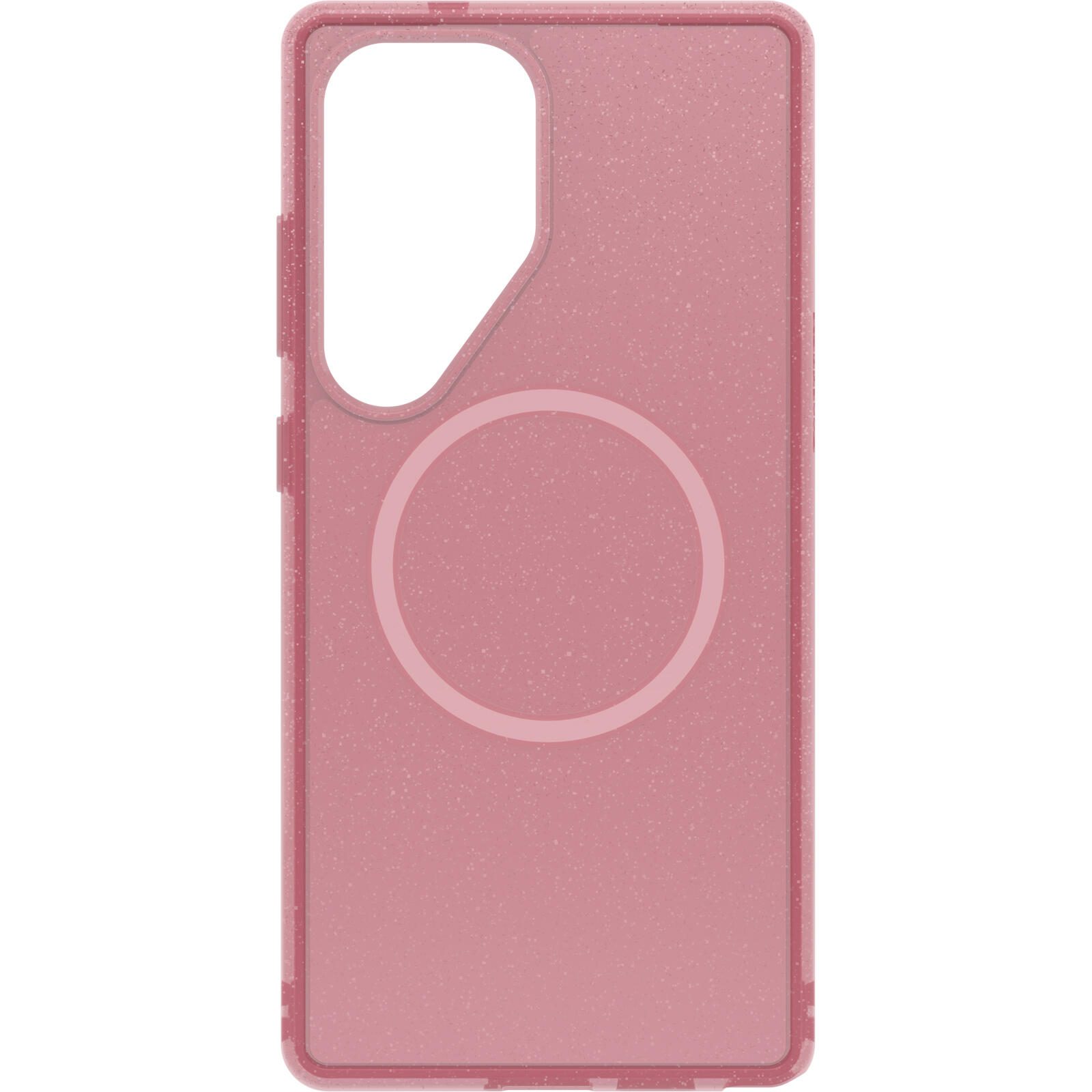 OtterBox Symmetry Clear Magnets Schutzhülle für Samsung Galaxy S25 Ultra Thimbleberry - pink