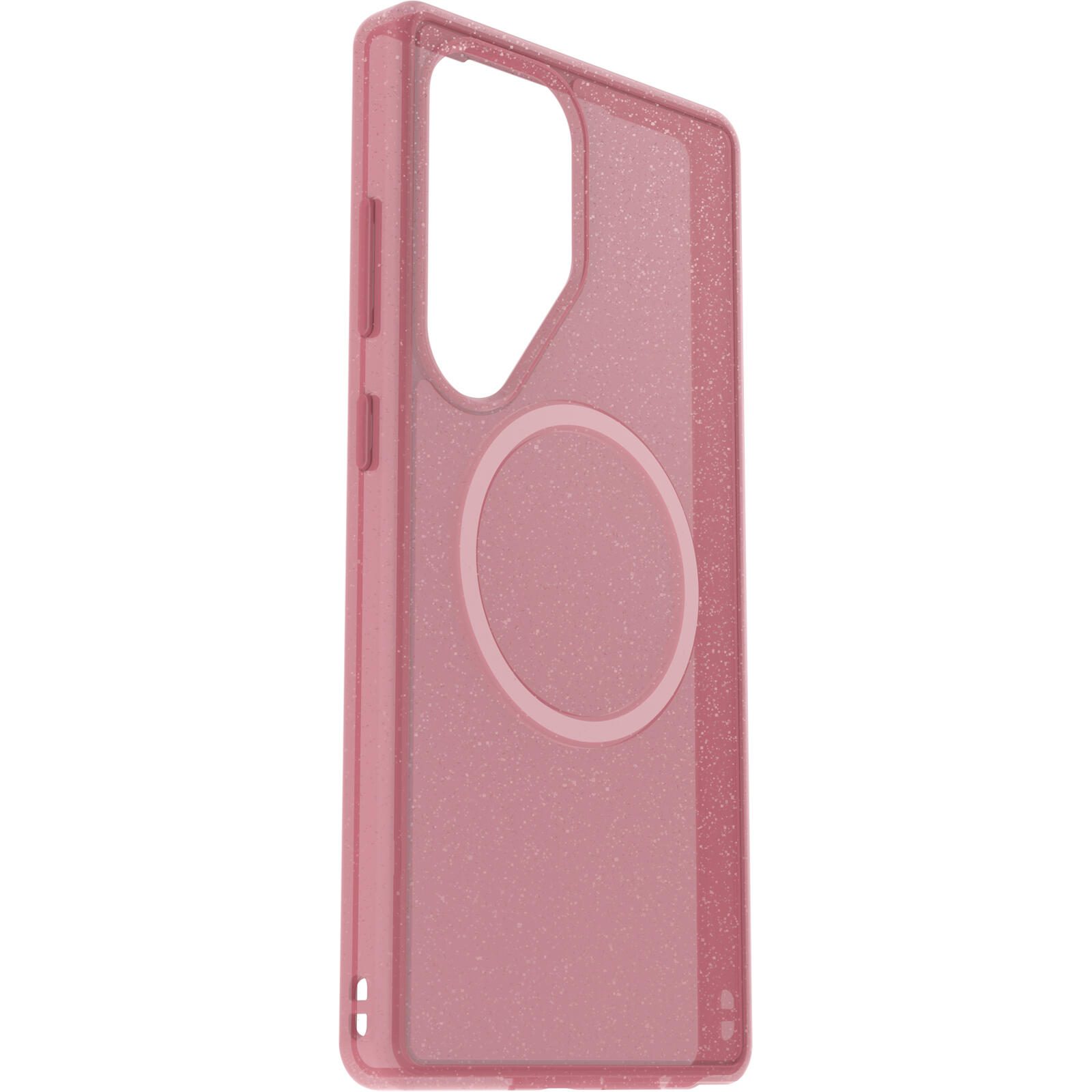 OtterBox Symmetry Clear Magnets Schutzhülle für Samsung Galaxy S25 Ultra Thimbleberry - pink