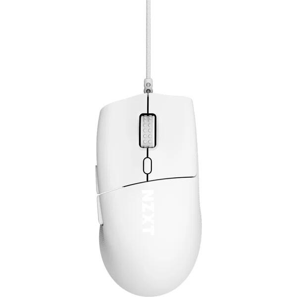 NZXT Lift 2 Ergo Gaming Maus - Weiß