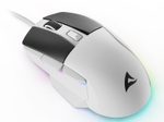 Sharkoon SKILLER SGM35 Gaming-Maus, weiß
