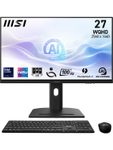 MSI Modern AM273QP AI 1UM All-in-One-PC 69cm (27") Schwarz
