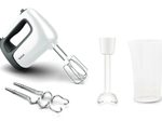 Tefal PrepMix HT4611 Handmixer 500 W, Weiß