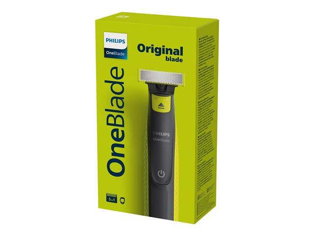 Philips OneBlade QP2721 - Rasierer, Lime Green/Charcoal Gray