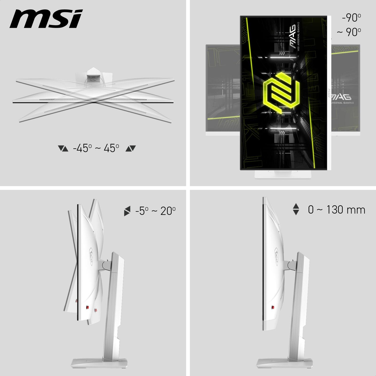 MSI MAG 274PFWDE Gaming Monitor 69 cm (27")