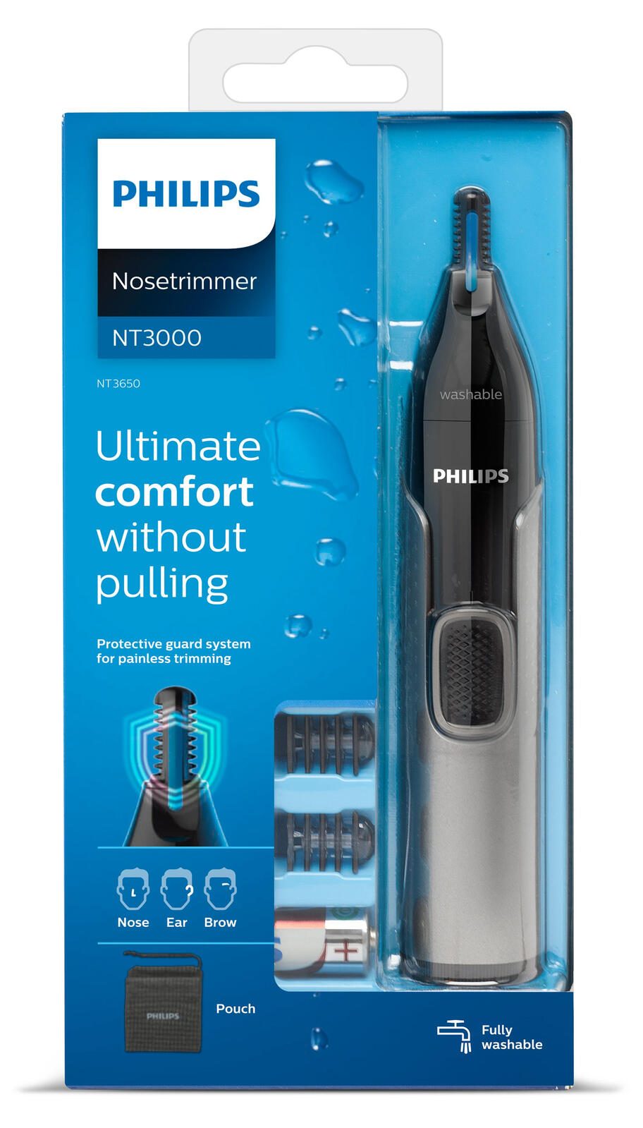 Philips Series 3000 NT3650 - Präzisions-Trimmer - Grau