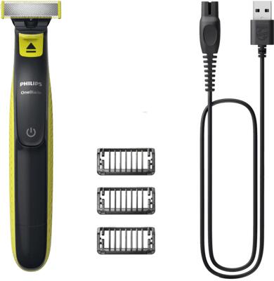 Philips OneBlade QP2724 - Rasierer - Lime Green/Charcoal Gray