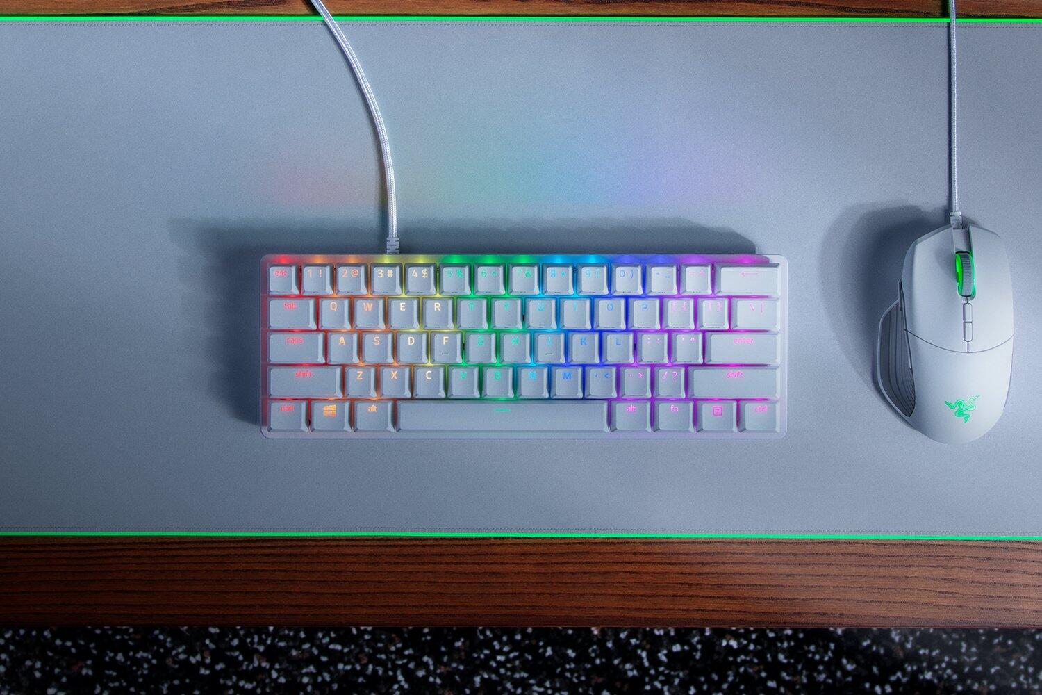 Razer Huntsman Mini Gaming-Tastatur, mercury