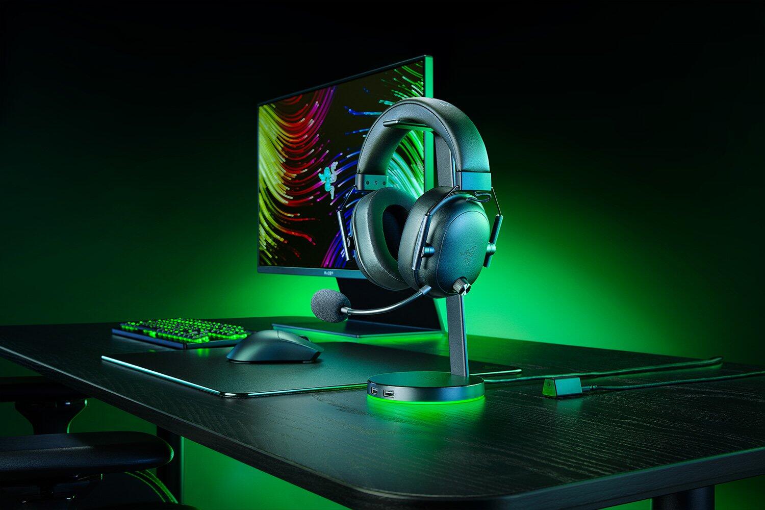 Razer BlackShark V2 HyperSpeed kabelloses und ultra leichtes E-Sport-Headset, schwarz