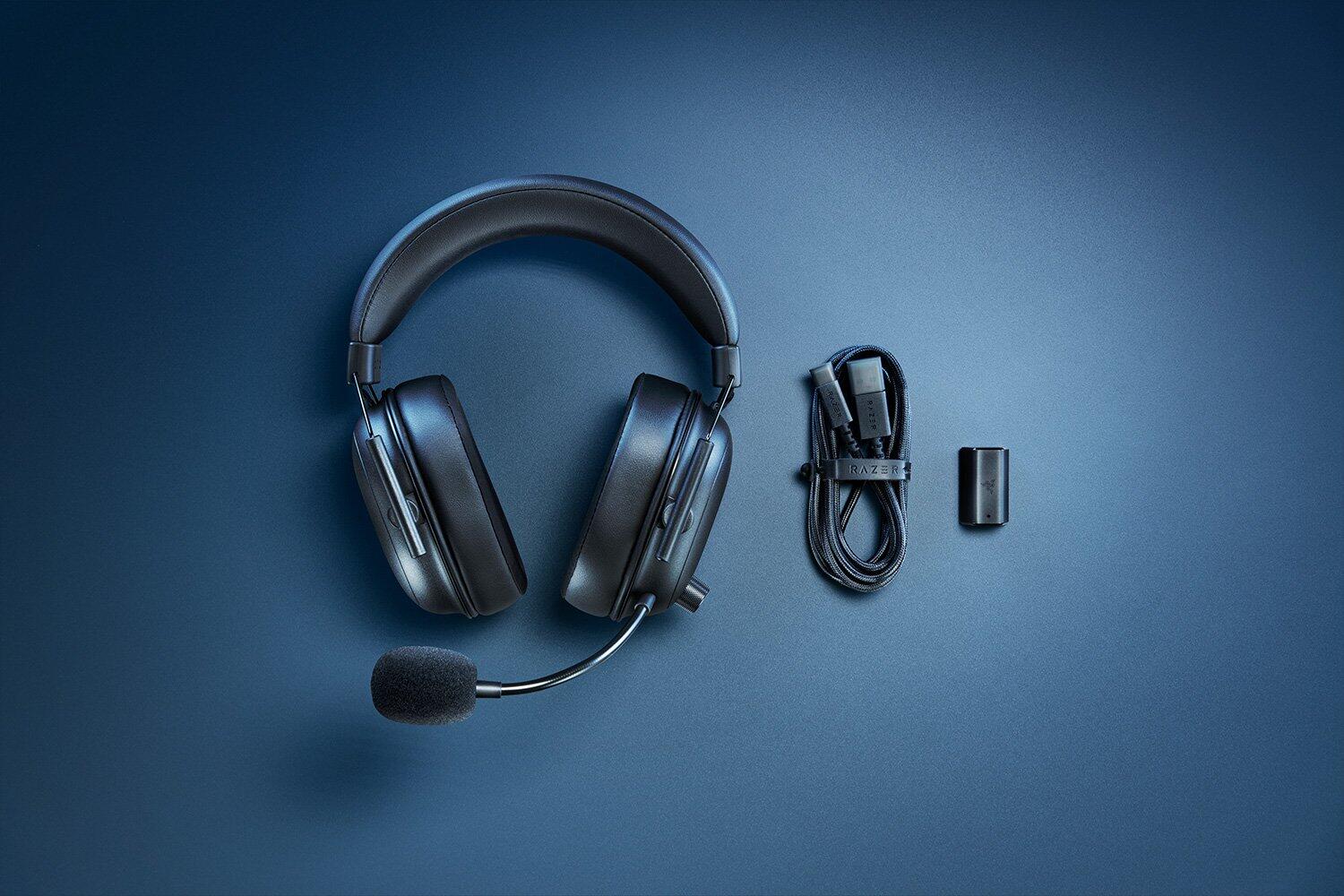 Razer BlackShark V2 HyperSpeed kabelloses und ultra leichtes E-Sport-Headset, schwarz