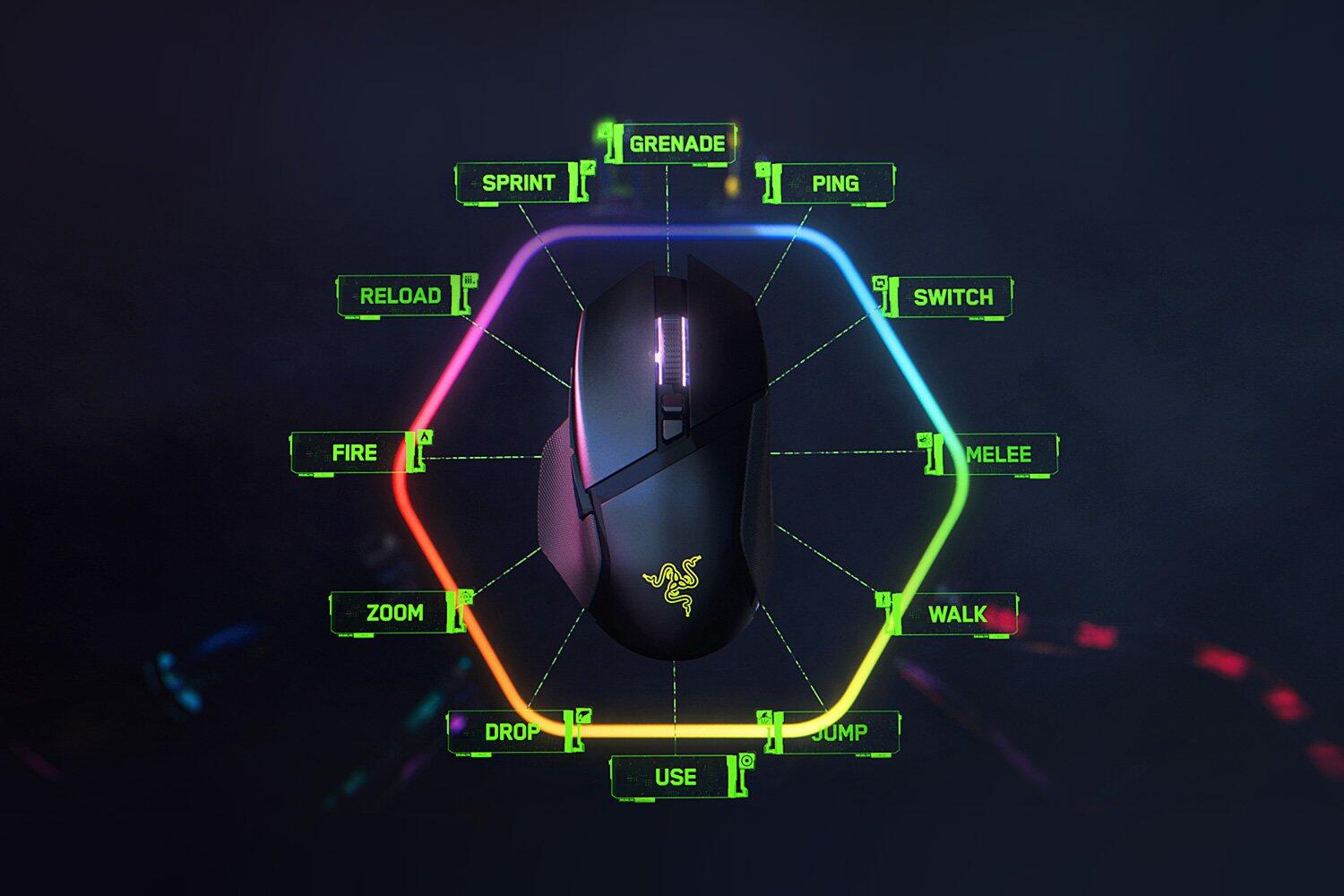 Razer Basilisk V3 Pro 35K RGB-Gaming-Maus, schwarz