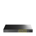 cudy GSwitch 16+2P GS2018PS2-200W PoE+ SFP M RM