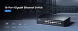 cudy GSwitch 16P GS1016L RM