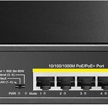cudy GSwitch 5+1P GS1005PTS1 PoE+ SFP