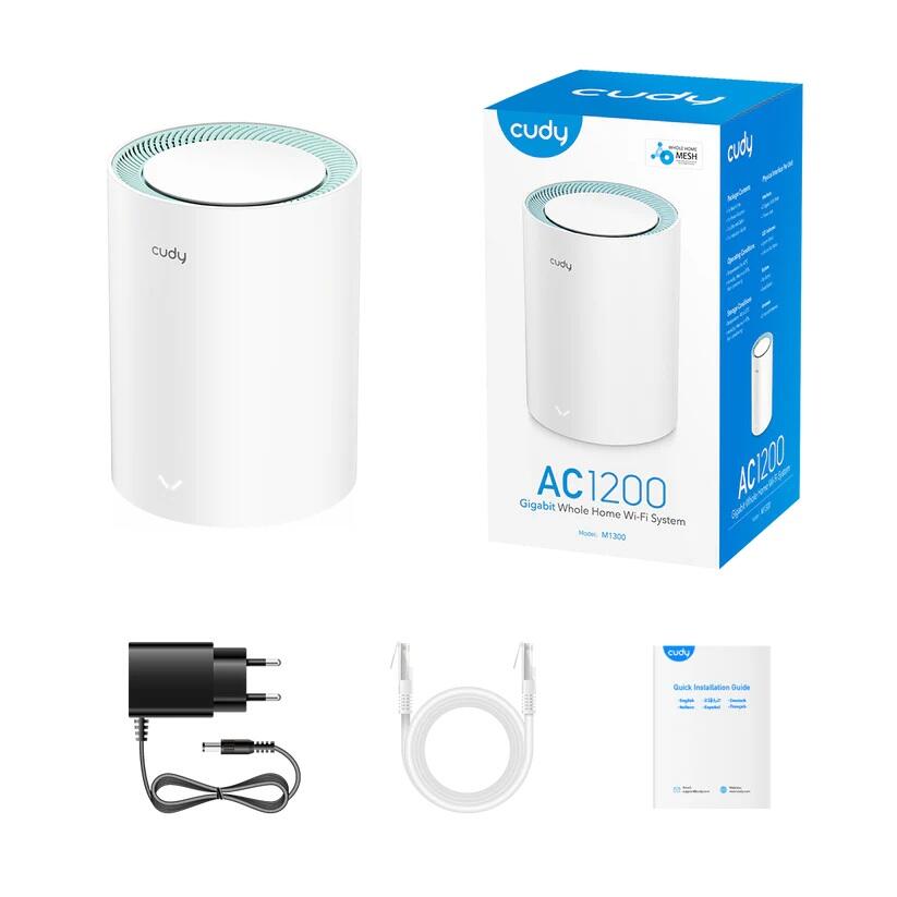 cudy WLAP AC1200 Wi-Fi Gigabit Mesh Solution
