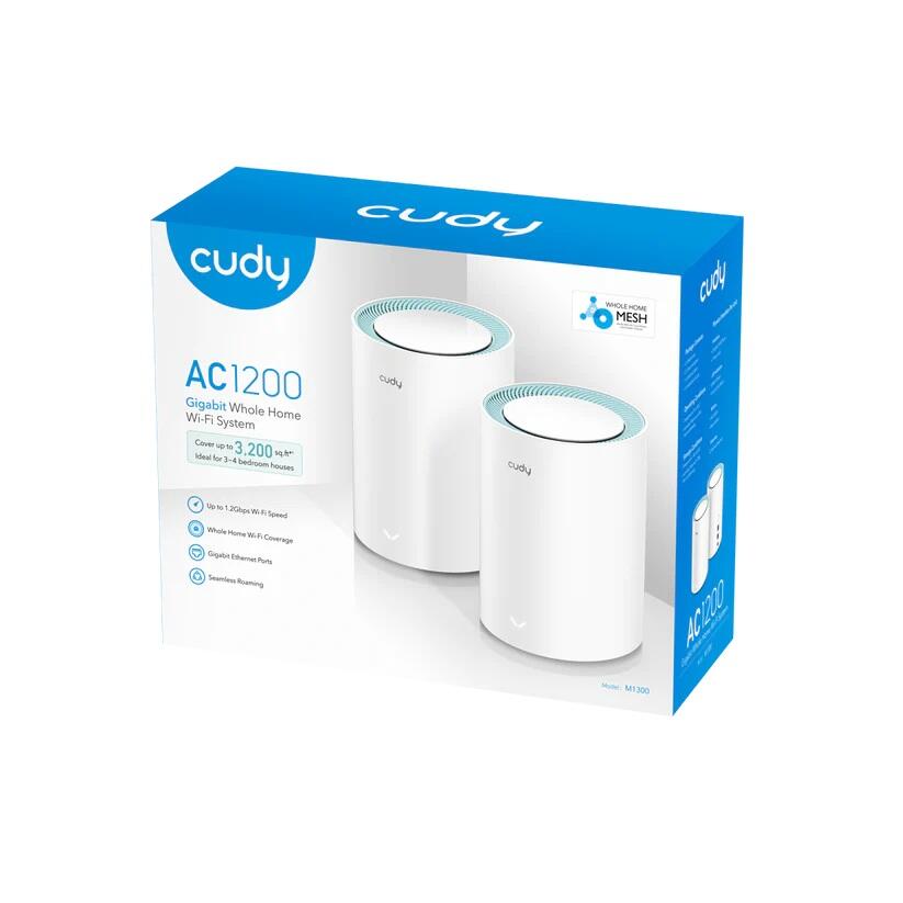 cudy WLAP AC1200 Wi-Fi Gigabit Mesh Solution