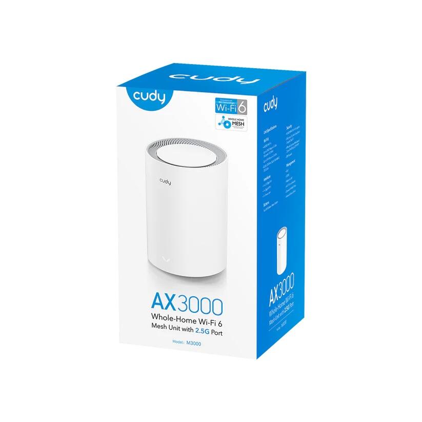 cudy WLAP AX3000 Wi-Fi 6 Mesh  2.5G Solution