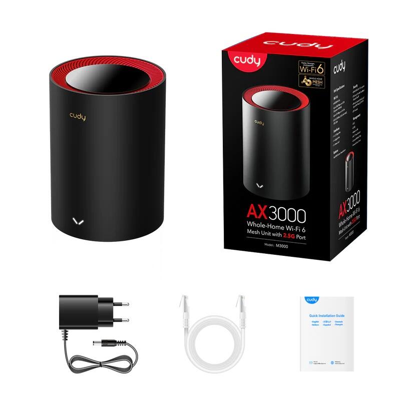 cudy WLAP AX3000 Wi-Fi 6 Mesh 2.5G Solution