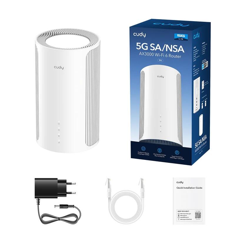 cudy WLRO AX3000 Wi-Fi 6 5G Mesh  Gigabit Router