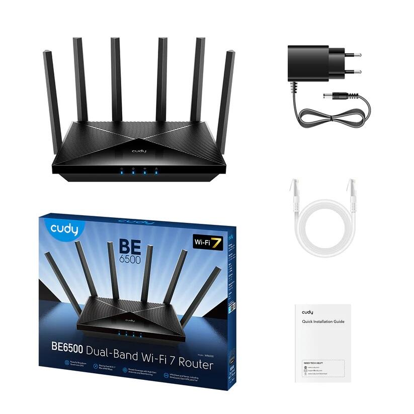cudy WLRO BE6500 2.5G  Wi-Fi 7 Mesh Router