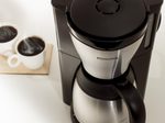 Philips Café Gaia HD7546 - Kaffeemaschine - Metall/Schwarz